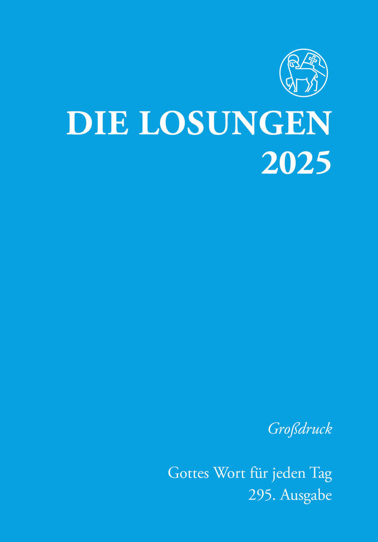 2025 Die Losungen (Germanlanguage Moravian Daily Texts) Large Print